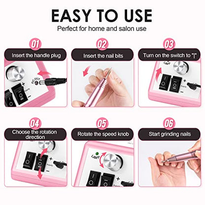 Nail Drill Machine (20000 rpm)