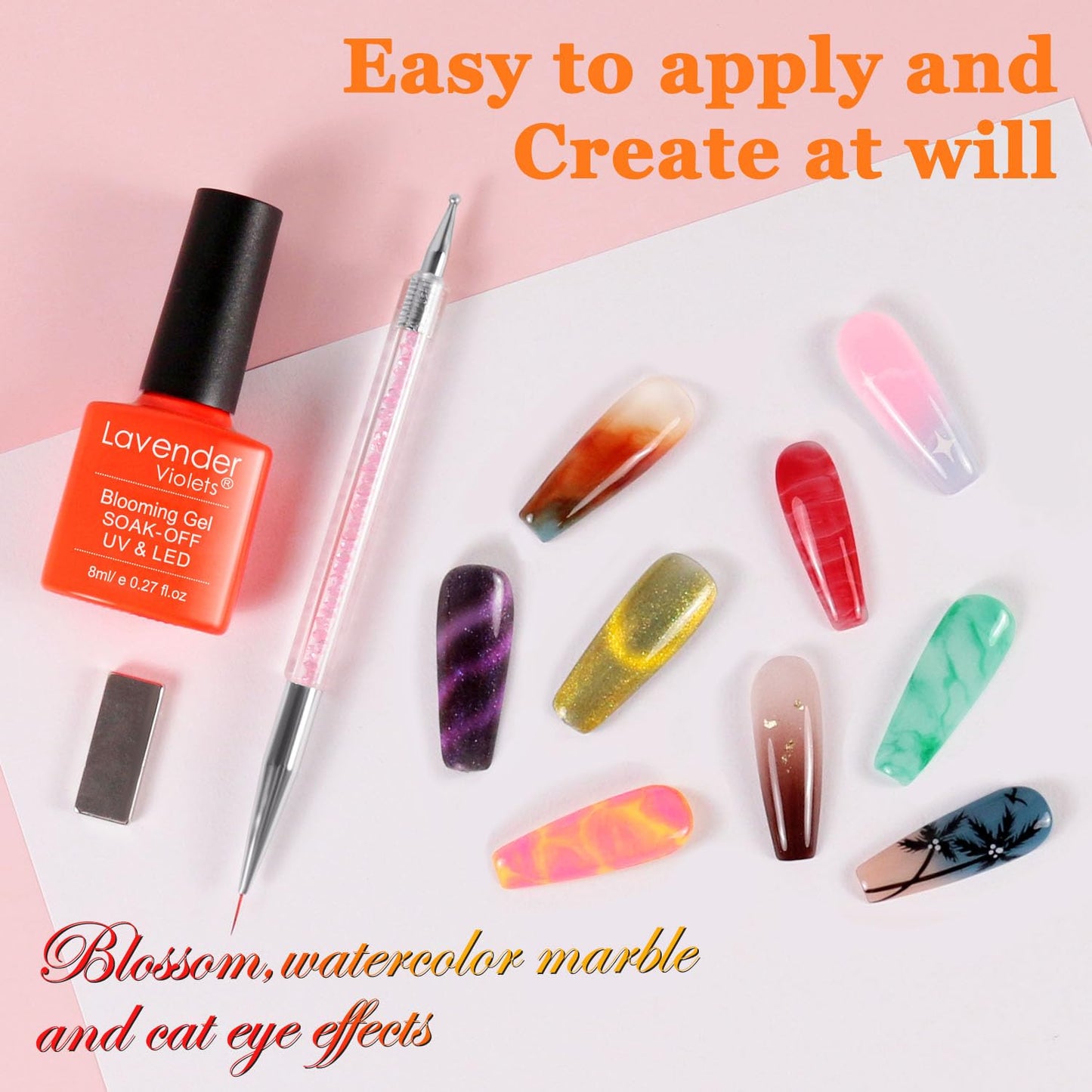 Gel Nail Polish Kit (27 Pcs)