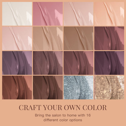 Gel Nail Polish Set (16 PCS) (15ml)